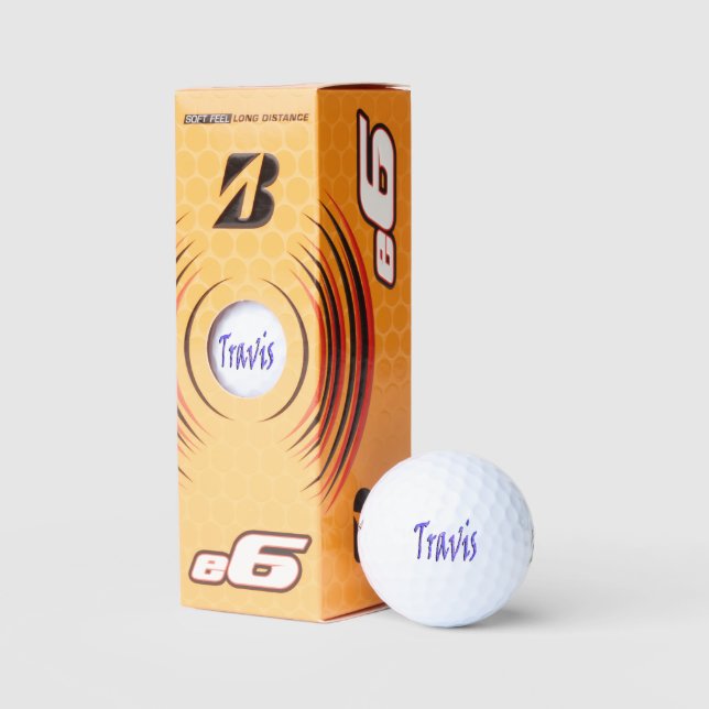 Pelotas De Golf Hombres Llamados Travis, (Embalaje)