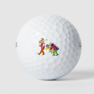 Pelotas De Golf Hombres viejos aburridos