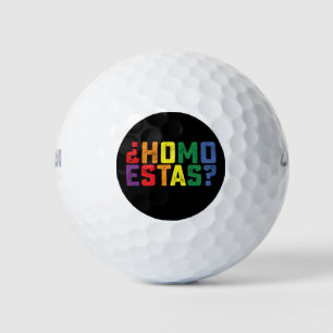 Pelotas De Golf Homo estás Orgullo gay mexicano divertido español