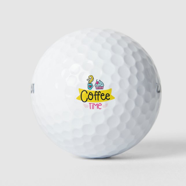 Pelotas De Golf Hora del café (Anverso)