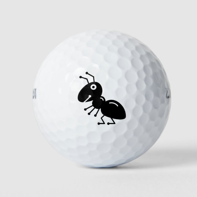 Pelotas De Golf Hormiga (Anverso)