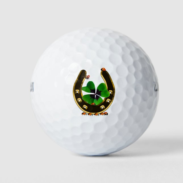 Pelotas De Golf Horseshoe (Anverso)