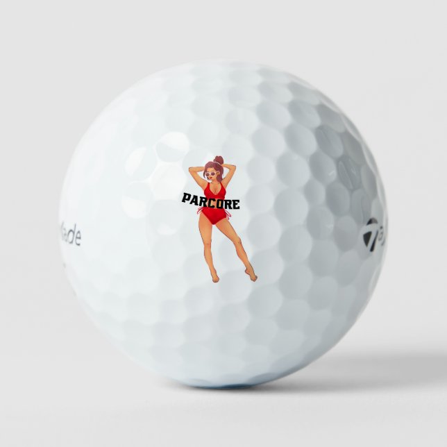 Pelotas De Golf Hot and Funny "Par" Core (Anverso)