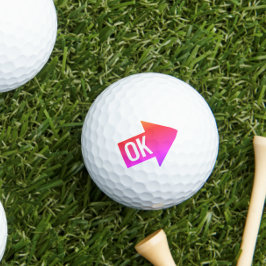 Pelotas De Golf Hot Pink Impact Arrow ゴルフボール