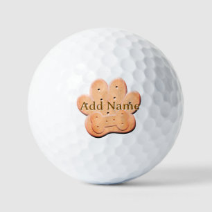 Pelotas De Golf Huella de bizcocho y arte óseo