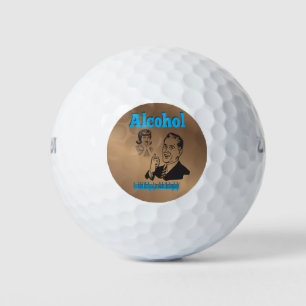 Pelotas De Golf Humor de alcohol Gag Jokester