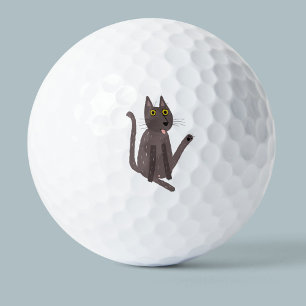 Pelotas De Golf Humor gato gracioso