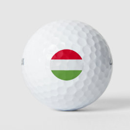 Pelotas De Golf Hungary Flag