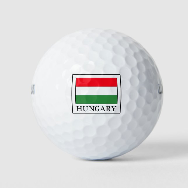 Pelotas De Golf Hungría (Anverso)
