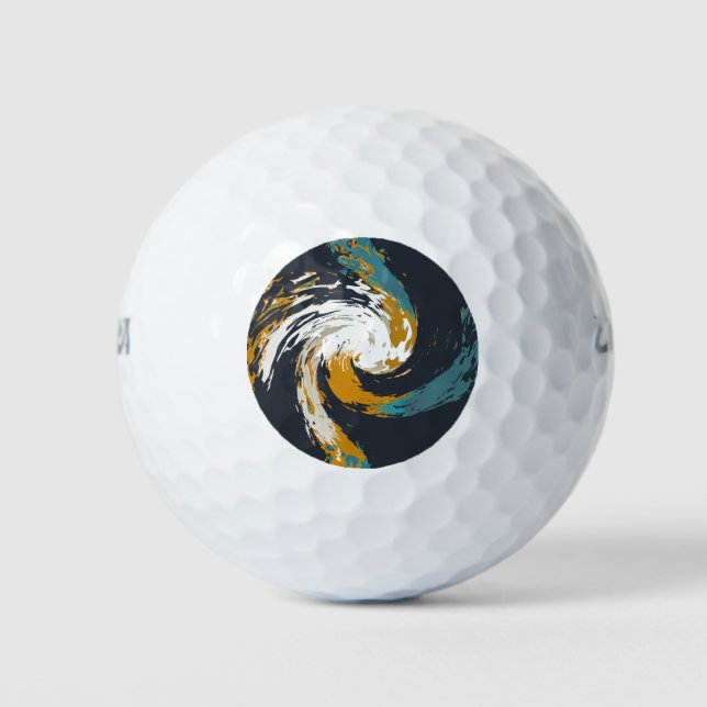 Pelotas De Golf Huracán Twirl (Anverso)