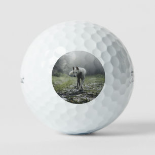 Pelotas De Golf Husky Siberiano Blanco
