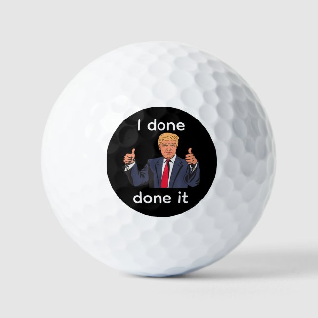 Pelotas de Golf I Done Done It (Anverso)
