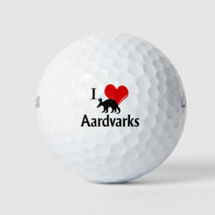 Pelotas De Golf I Heart Aardvarks