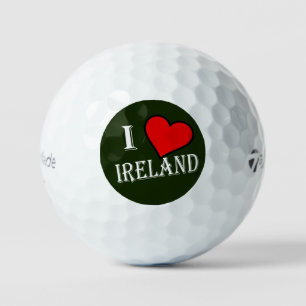 Pelotas De Golf I Heart Ireland wt tmtp5 gbcnt