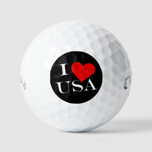 Pelotas De Golf I Heart USA con css gbcnt
