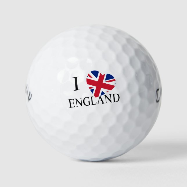 Pelotas De Golf I Heartflag England bk cwb gbcnt (Anverso)