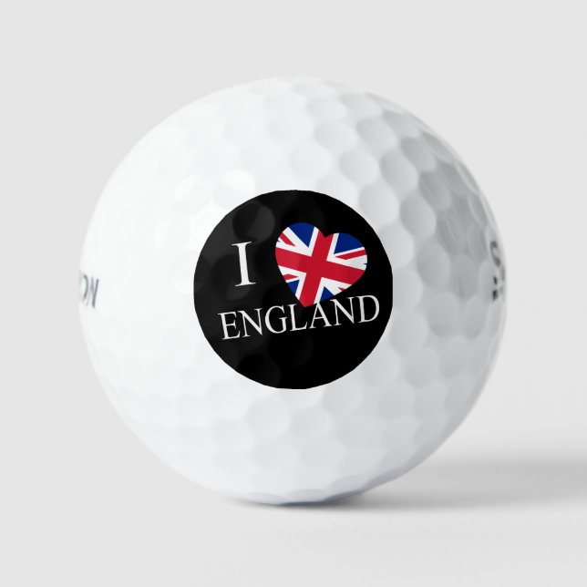 Pelotas De Golf I Heartflag England wsf gbcnt (Anverso)