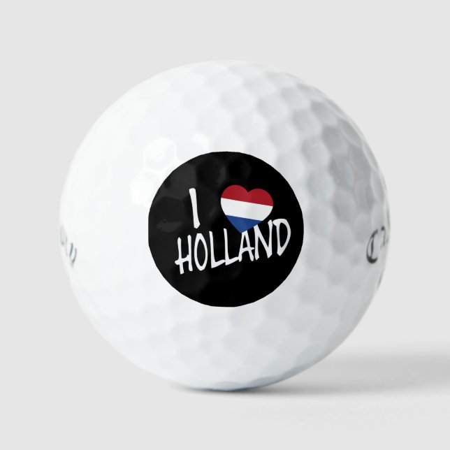 Pelotas De Golf I Heartflag Holland won bk css gbcnt (Anverso)