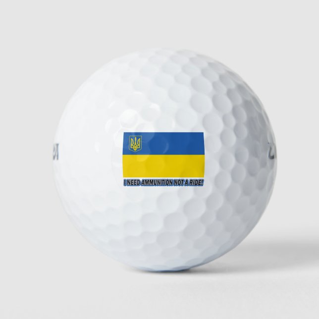 Pelotas De Golf I-need-ammo (Anverso)