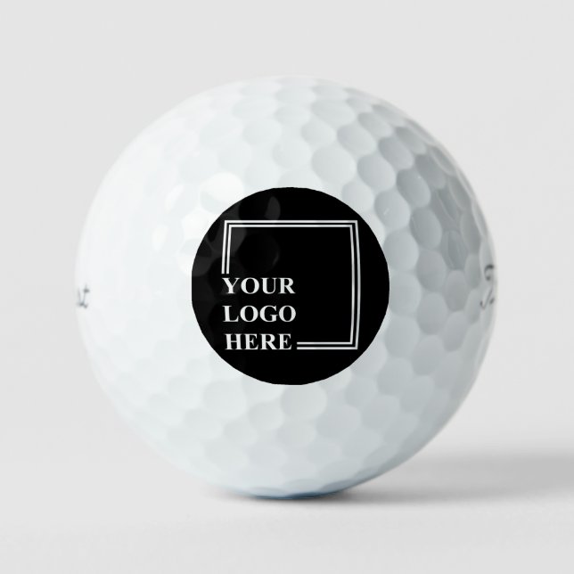 Pelotas De Golf Idea de regalo, plantilla actual de cumpleaños per (Anverso)