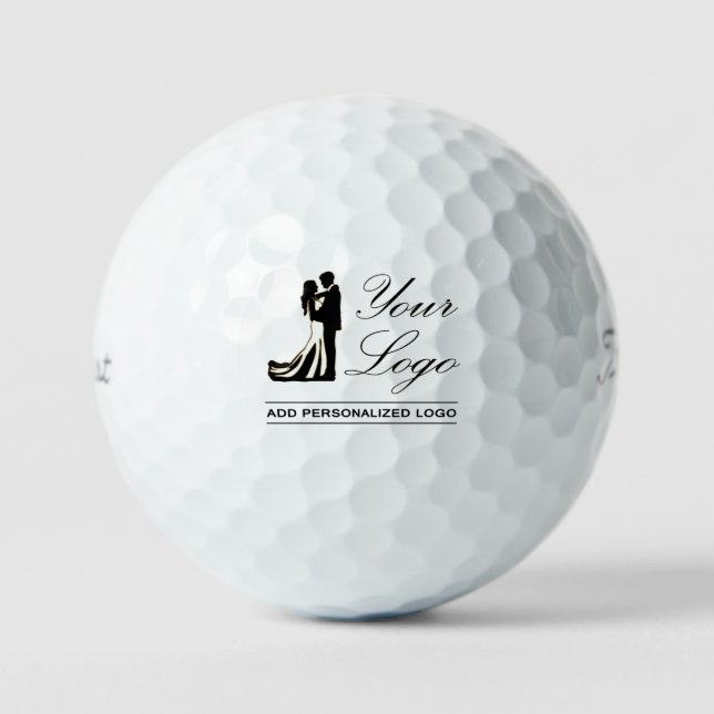 Pelotas De Golf Idea personalizada de boda personalizada Agrega tu (Anverso)