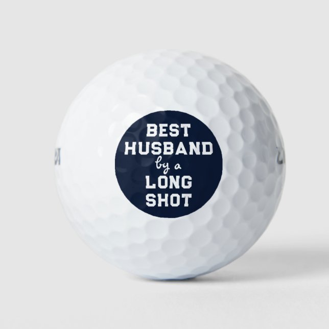 Pelotas De Golf Ideas de regalo para marido (Anverso)