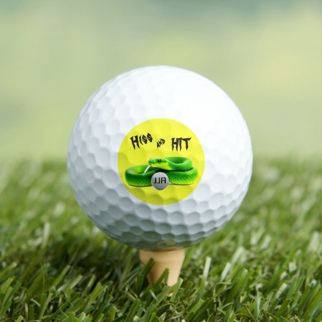Pelotas De Golf Ideas de regalos para golfistas - Serpiente silban (Camiseta in situ)