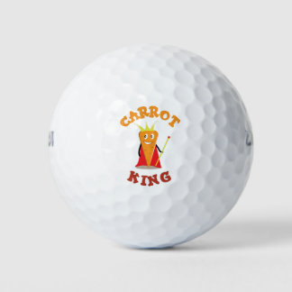Pelotas De Golf Ilustracion de la corona vegetal del rey de la rea