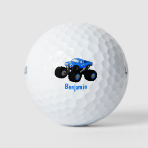 Pelotas De Golf Ilustracion de personalizado de camión monstruoso 