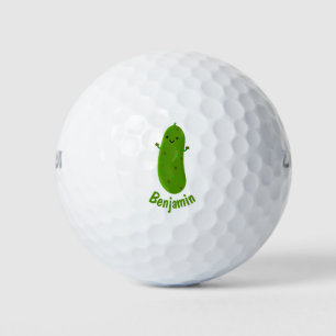 Pelotas De Golf Ilustracion de personalizado de piquetes alegres