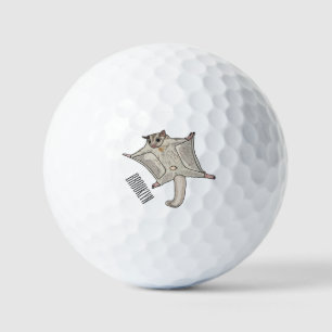 Pelotas De Golf Ilustracion de personalizado de planeador de azúca