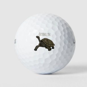 Pelotas De Golf Ilustracion de tortugas terrestres de Galápagos
