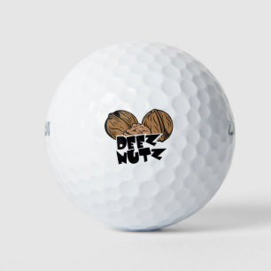 Pelotas De Golf Ilustracion divertido de Deez Nutz