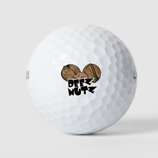 Pelotas De Golf Ilustracion divertido de Deez Nutz