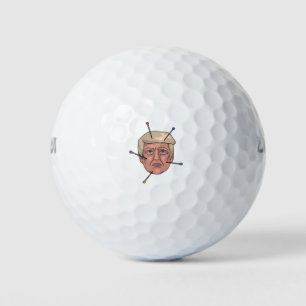 Pelotas De Golf Ilustracion Donald Trump Voodoo Doll Pin