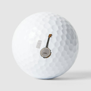 Pelotas De Golf Ilustracion personalizado Banjo