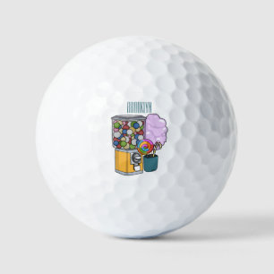 Pelotas De Golf Ilustracion personalizado Candy