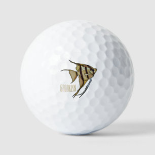 Pelotas De Golf Ilustracion personalizado de Angelfish