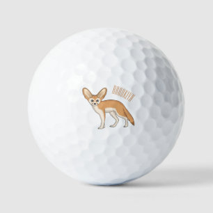 Pelotas De Golf Ilustracion personalizado de Fennec fox