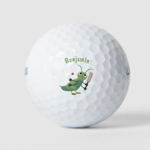 Pelotas De Golf Ilustracion personalizado de insectos de cricket v