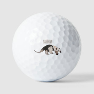Pelotas De Golf Ilustracion personalizado de Tamandua