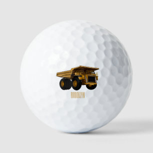Pelotas De Golf Ilustracion personalizado del camión de altura
