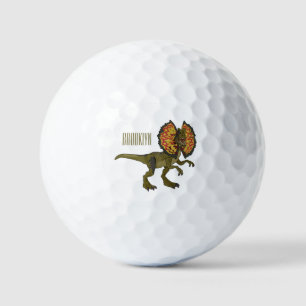 Pelotas De Golf Ilustracion personalizado Dilophosaurus