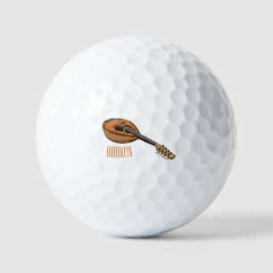 Pelotas De Golf Ilustracion personalizado Mandolin