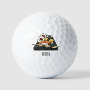 Pelotas De Golf Ilustracion personalizado Sushi