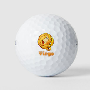 Pelotas De Golf Ilustracion Virgo