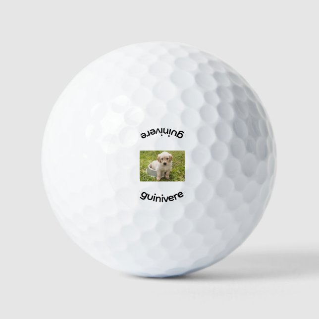 Pelotas De Golf Imagen de reemplazo personalizada (Anverso)