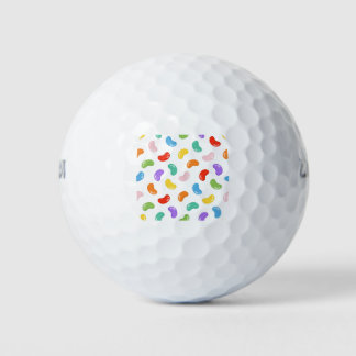 Pelotas De Golf Impresión de patrón de Jelly Bean