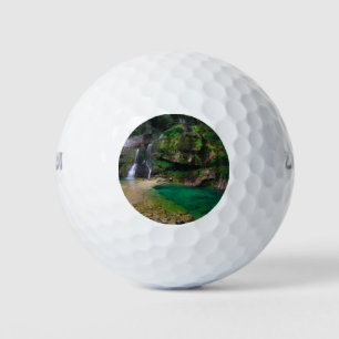 Pelotas De Golf Impresionante cascada Virje, Poster de Eslovenia