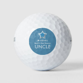 Pelotas De Golf Impresionante TÍO Nombre personalizado de estrella
